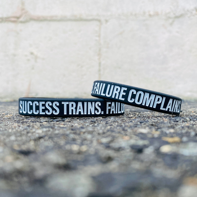 Load image into Gallery viewer, Elite Athletic Gear - Success Trains. Failure Complains. Wristband.
