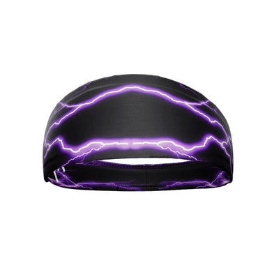 Elite Athletic Gear - Purple lightning headband