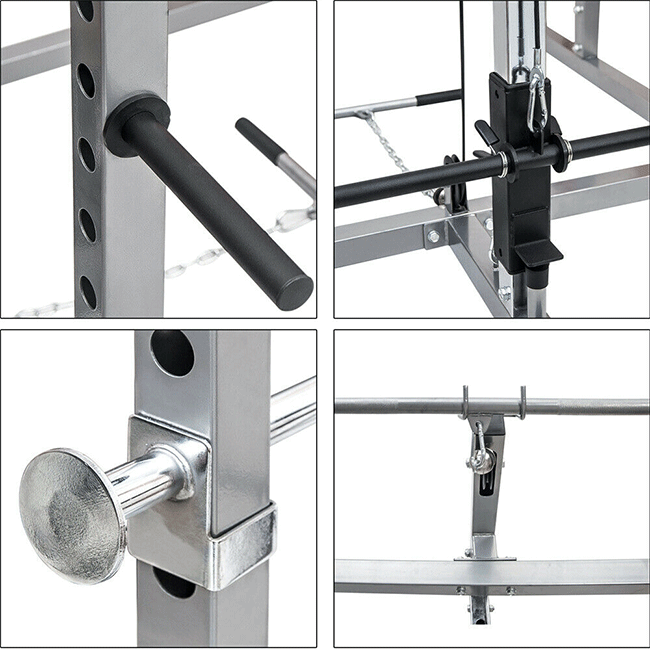 Load image into Gallery viewer, Merax Multi-Functional Olympic Power Squat Rack Cage For Home &amp; Gym (SAK98719)

