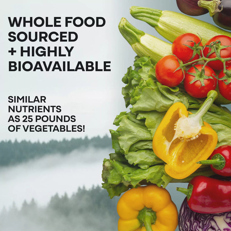 Load image into Gallery viewer, Wild Foods - Methylated Whole Food Multivitamin - Vitamins &amp; Supplements
