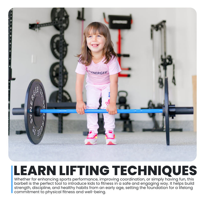 Load image into Gallery viewer, Synergee - Kids Barbell (5 lb Training Bar)
