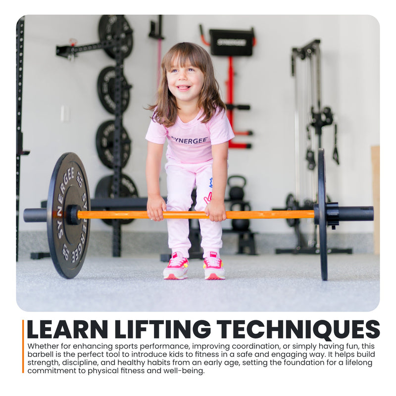 Load image into Gallery viewer, Synergee - Kids Barbell (5 lb Training Bar)
