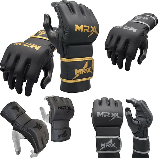 MRX - MMA Mens Grappling Gloves for Cage Fighting Training Punching