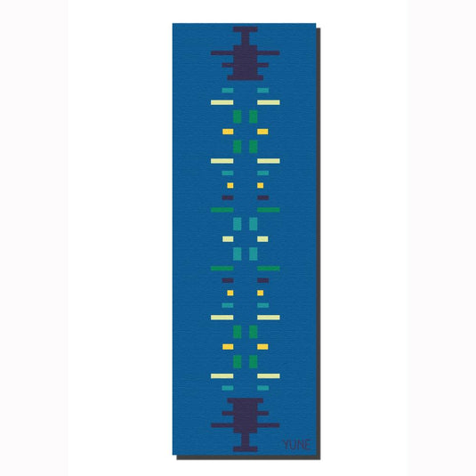 Yune Yoga - Yoga Mat | 6mm Thick | Blue | Non-Slip | Eco Friendly | Yune Yoga | MN25