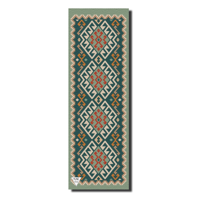 Load image into Gallery viewer, Yune Yoga - Yoga Mat | 6mm Thick | Green | Non-Slip | Eco Friendly | Yune Yoga | Moab Plains
