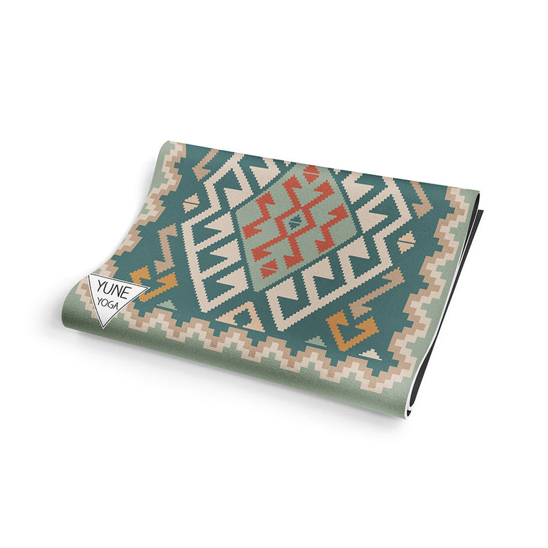 Load image into Gallery viewer, Yune Yoga - Yoga Mat | 6mm Thick | Green | Non-Slip | Eco Friendly | Yune Yoga | Moab Plains
