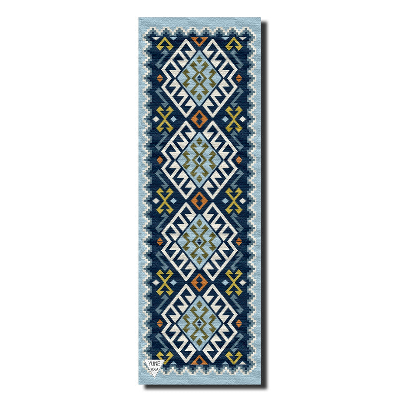 Load image into Gallery viewer, Yune Yoga - Yoga Mat | 6mm Thick | Blue | Non-Slip | Eco Friendly | Yune Yoga | Moab River
