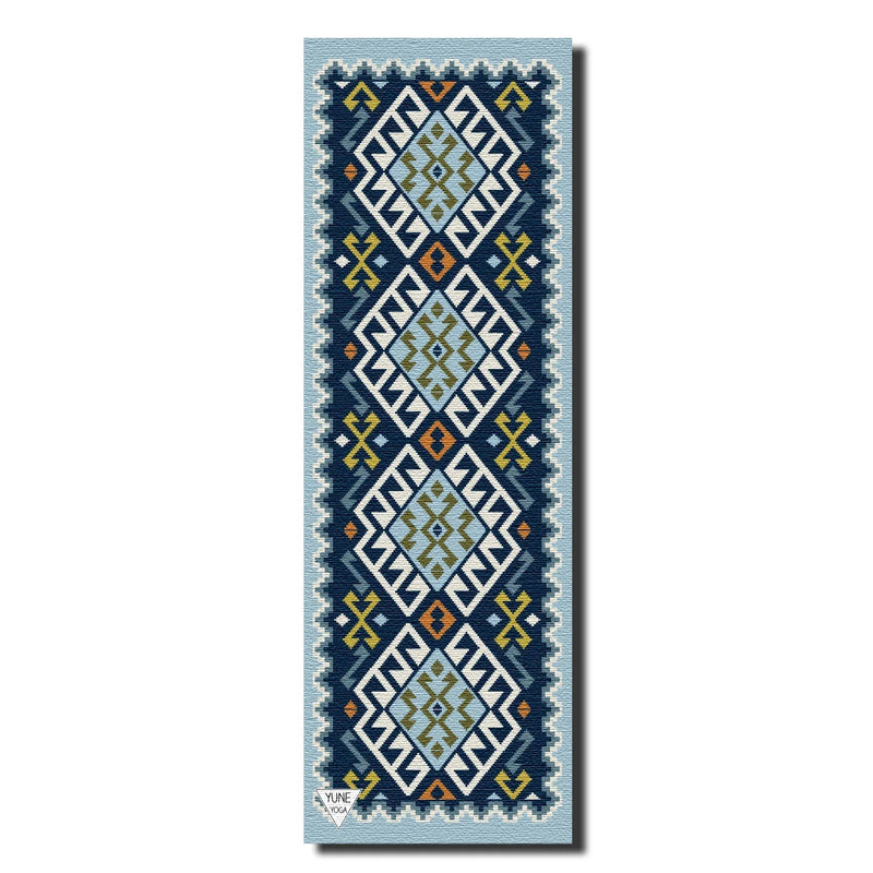 Load image into Gallery viewer, Yune Yoga - Yoga Mat | 6mm Thick | Blue | Non-Slip | Eco Friendly | Yune Yoga | Moab River
