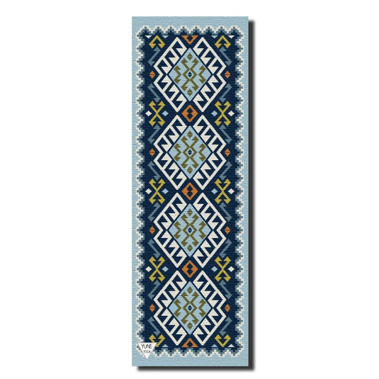 Yune Yoga - Yoga Mat | 6mm Thick | Blue | Non-Slip | Eco Friendly | Yune Yoga | Moab River