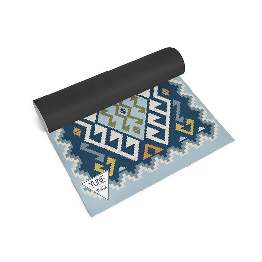 Yune Yoga - Yoga Mat | 6mm Thick | Blue | Non-Slip | Eco Friendly | Yune Yoga | Moab River