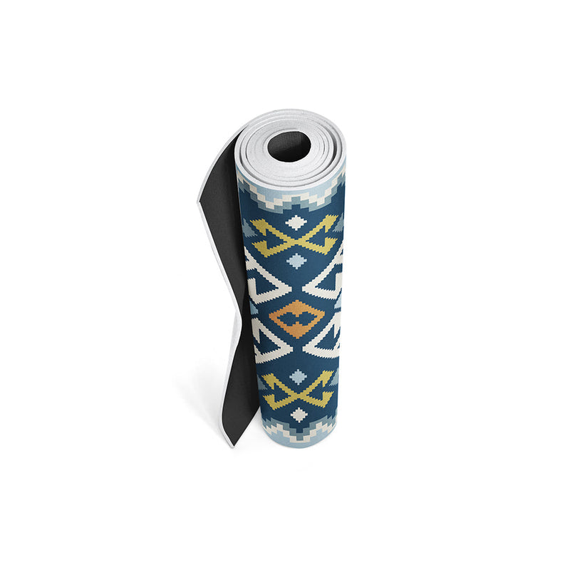 Load image into Gallery viewer, Yune Yoga - Yoga Mat | 6mm Thick | Blue | Non-Slip | Eco Friendly | Yune Yoga | Moab River
