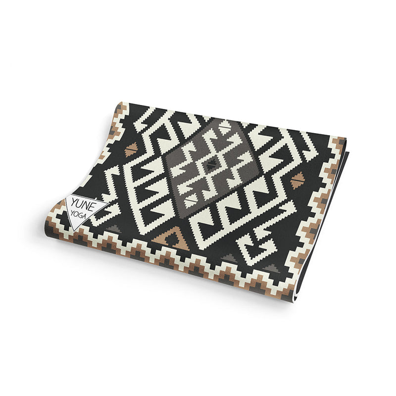 Load image into Gallery viewer, Yune Yoga - Yoga Mat | 6mm Thick | Brown | Non-Slip | Eco Friendly | Yune Yoga | Moab Rock
