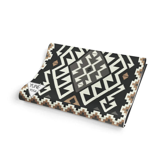 Yune Yoga - Yoga Mat | 6mm Thick | Brown | Non-Slip | Eco Friendly | Yune Yoga | Moab Rock