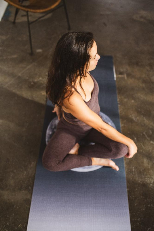 Yune Yoga - Yoga Mat | 6mm Lightweight | Blue Moon | Non-Slip | Eco Friendly | Yune Yoga | Alpha Centurion