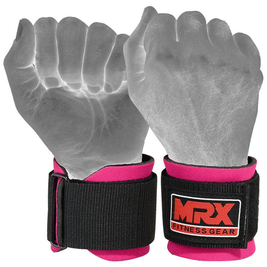 MRX - Weight Lifting Wrist Straps Lifting Wrap Gym Bodybuilding Workout