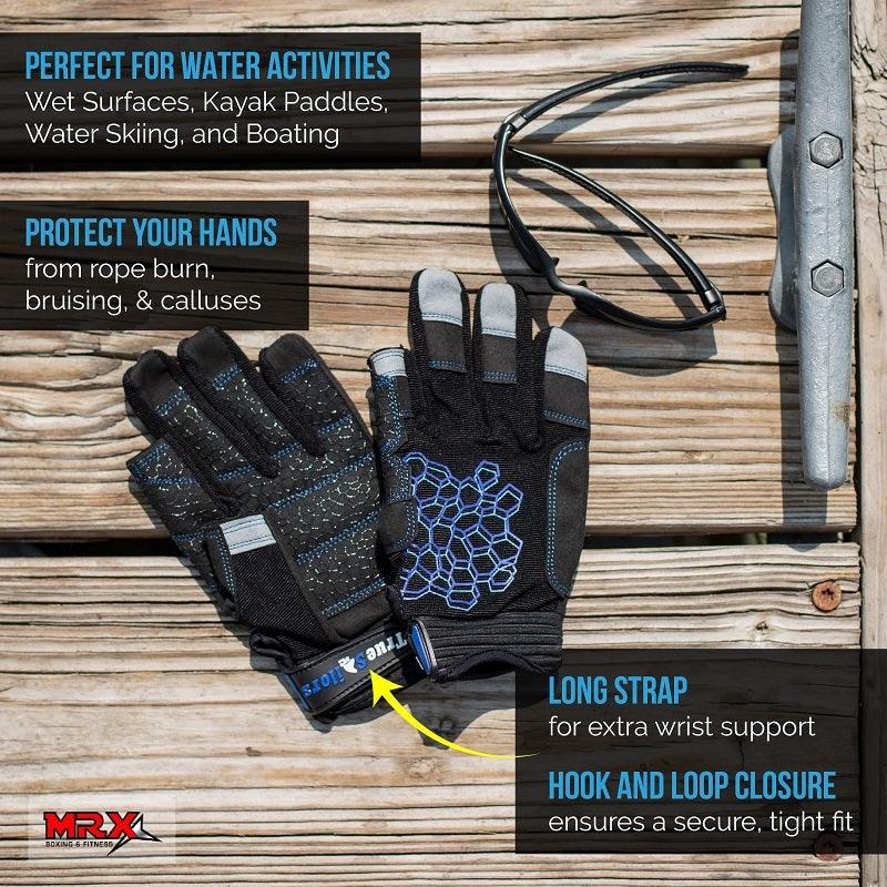 Load image into Gallery viewer, MRX - Sailing Gloves 2 Cut Fingers Unisex for Kayaking, Water Sports

