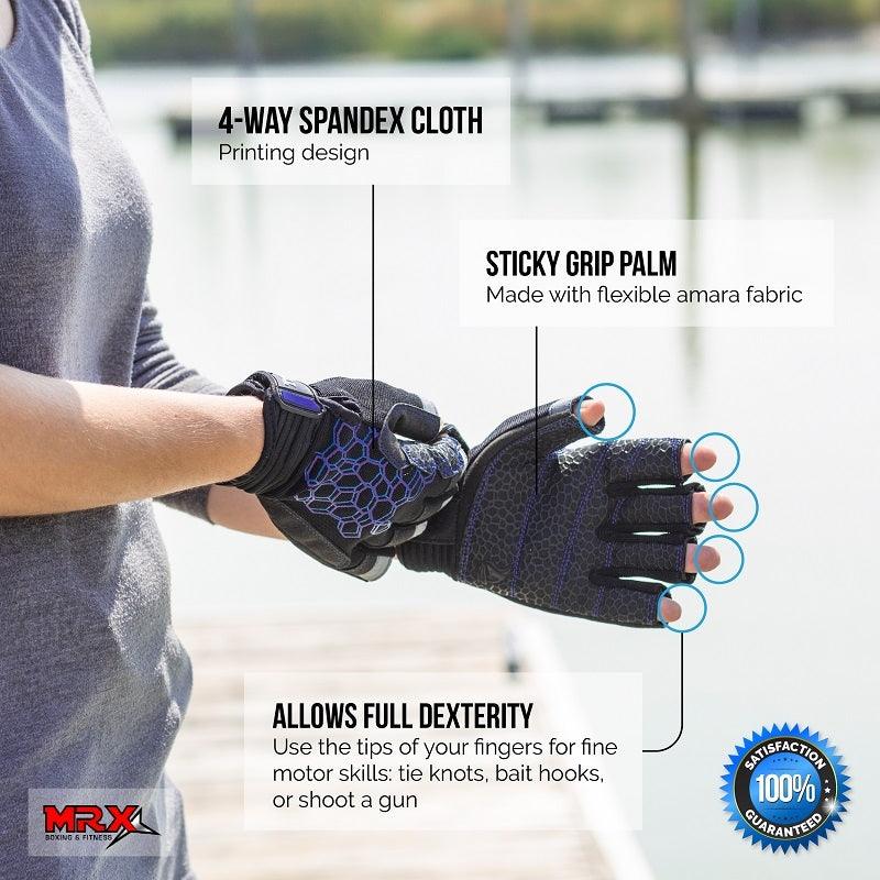 Load image into Gallery viewer, MRX - Sailing Gloves 2 Cut Fingers Unisex for Kayaking, Water Sports
