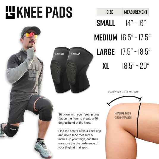 MudGear - Knee Pads (OCR Crawling Protection)