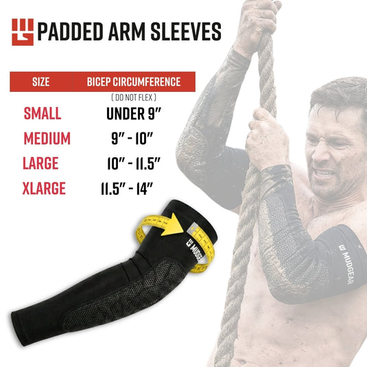 MudGear - Padded Arm Sleeves (1 Pair)