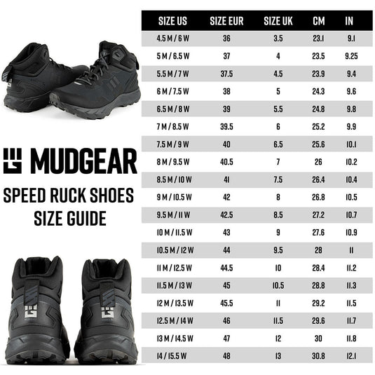 MudGear - Speed Ruck Boots (Rucking Shoe by VJ Shoes)