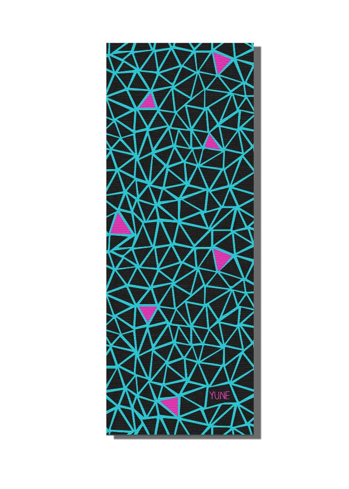 Load image into Gallery viewer, Yune Yoga - Yoga Mat | 6mm Thick | Black | Non-Slip | Eco Friendly | Yune Yoga | Nakata
