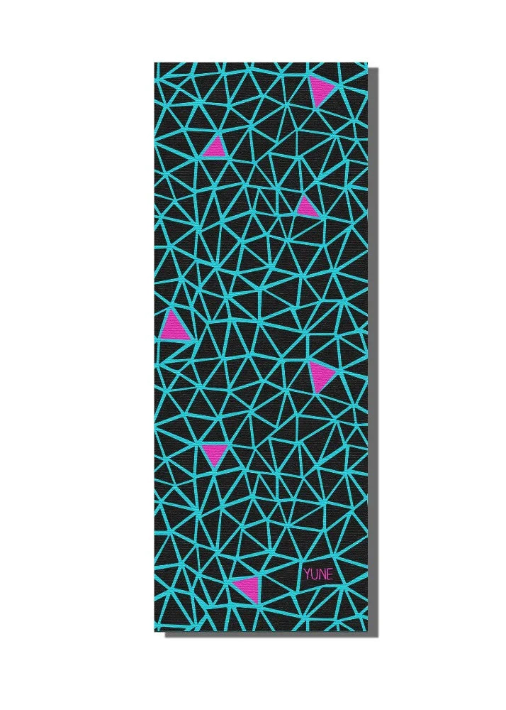Load image into Gallery viewer, Yune Yoga - Yoga Mat | 6mm Thick | Black | Non-Slip | Eco Friendly | Yune Yoga | Nakata
