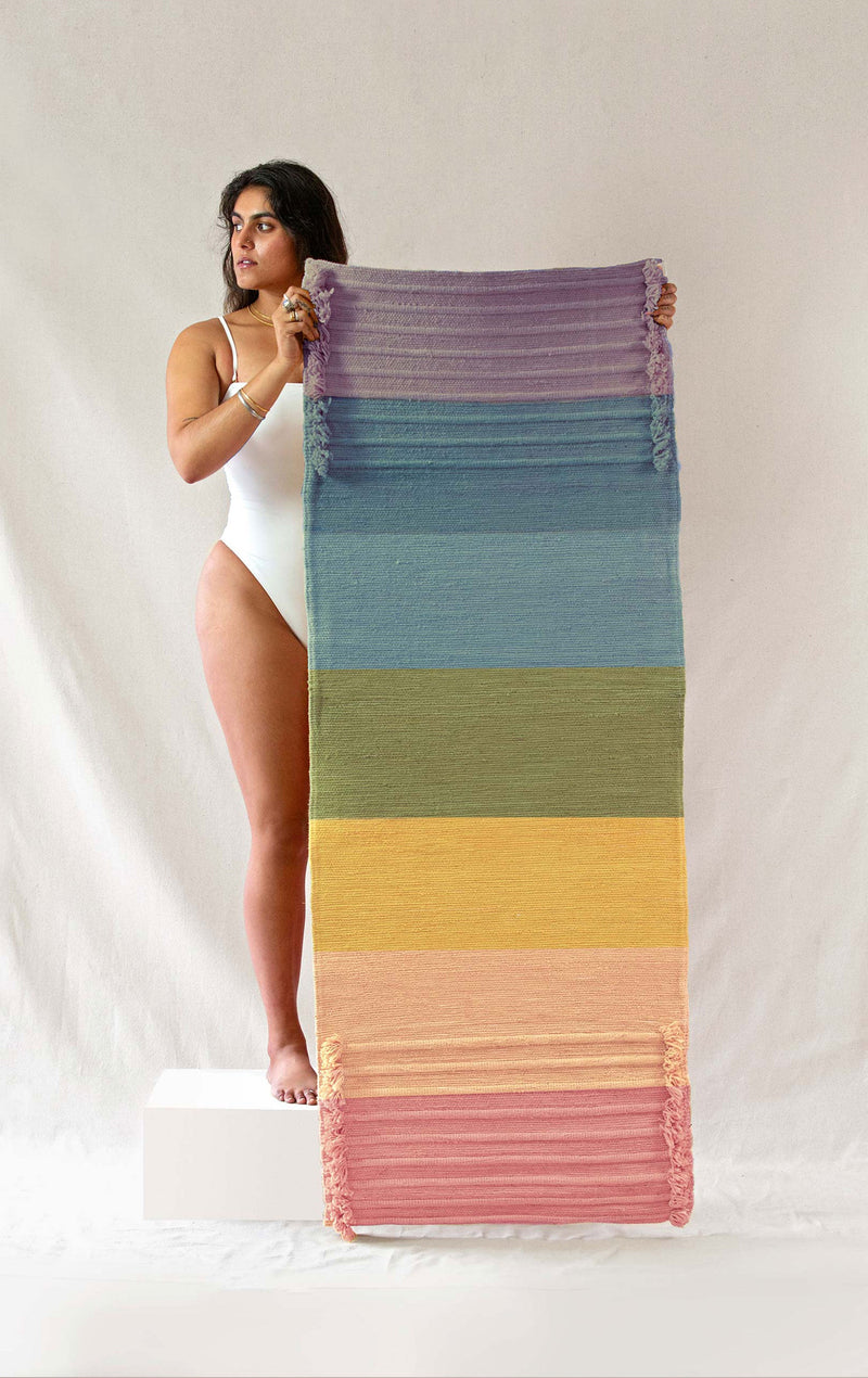 Load image into Gallery viewer, Chakra Energy - Herbal Yoga Mat
