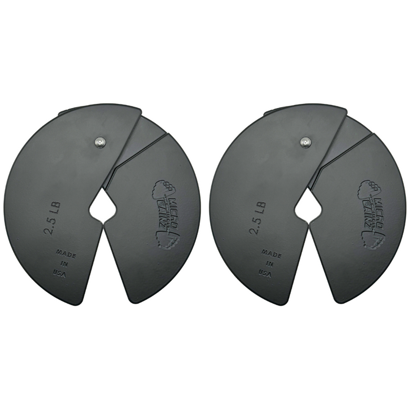 Load image into Gallery viewer, Micro Gainz 2.5LB Dumbbell Fractional Weight Plates
