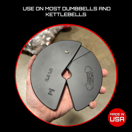 Micro Gainz 2.5LB Dumbbell Fractional Weight Plates