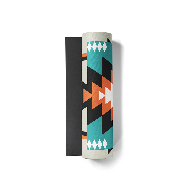 Load image into Gallery viewer, Yune Yoga - Yoga Mat | 6mm Thick | Turquoise | Non-Slip | Eco Friendly | Yune Yoga | Great Hill
