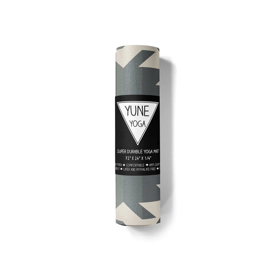 Yune Yoga - Yoga Mat | 6mm Thick | Multi Color | Non-Slip | Eco Friendly | Yune Yoga | Obsidian Ridge