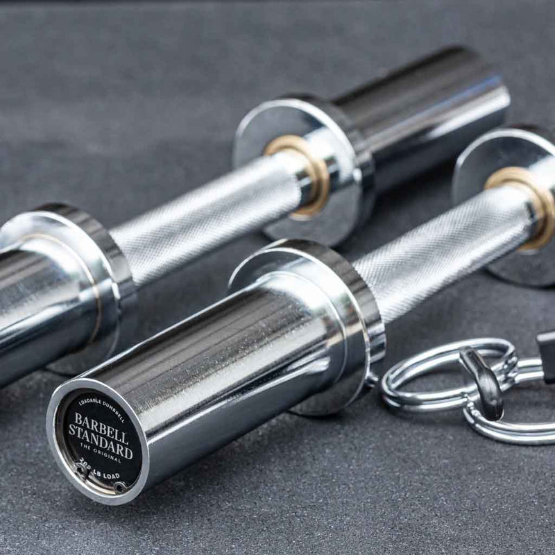 Load image into Gallery viewer, Barbell Standard - Loadable Dumbbell Bars - Pair
