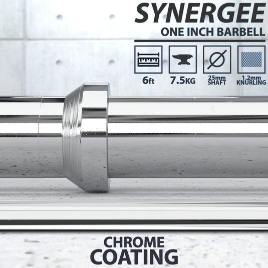 Synergee - 1" Barbell