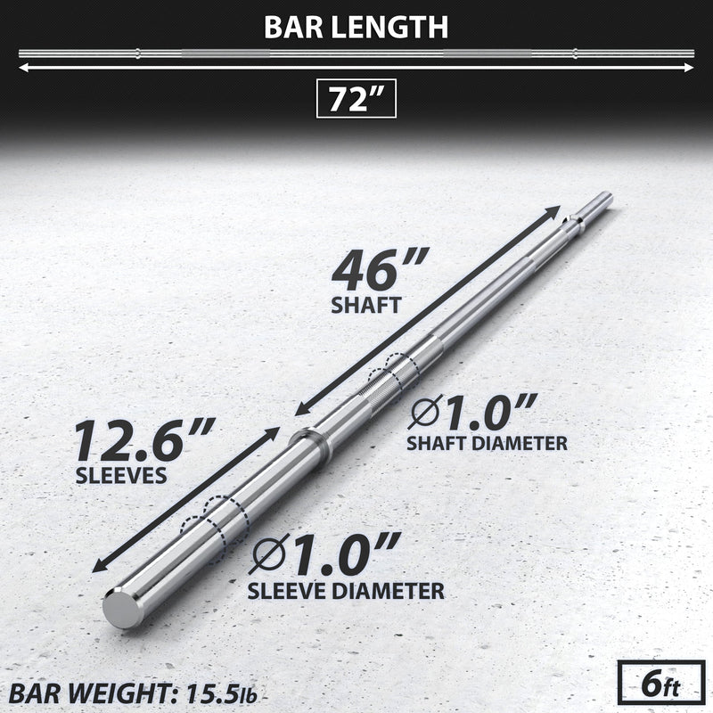Load image into Gallery viewer, Synergee 1&quot; Barbell
