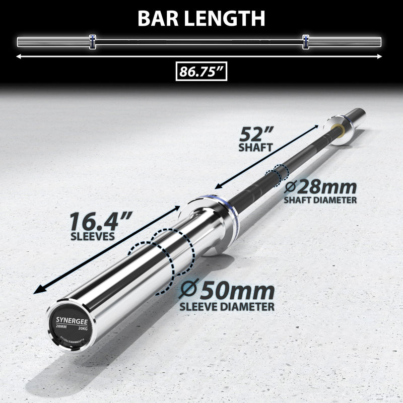Load image into Gallery viewer, Synergee Open Barbell
