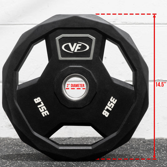 Valor Fitness - Urethane Olympic Plates (LB)