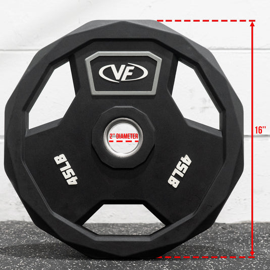 Valor Fitness - Urethane Olympic Plates (LB)