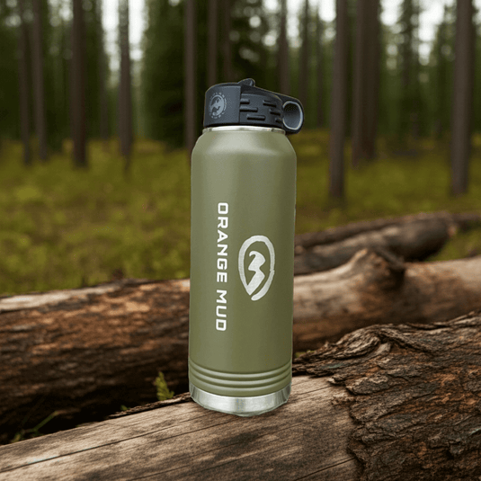 Orange Mud - 32oz Double Insulated Steel Water Bottle