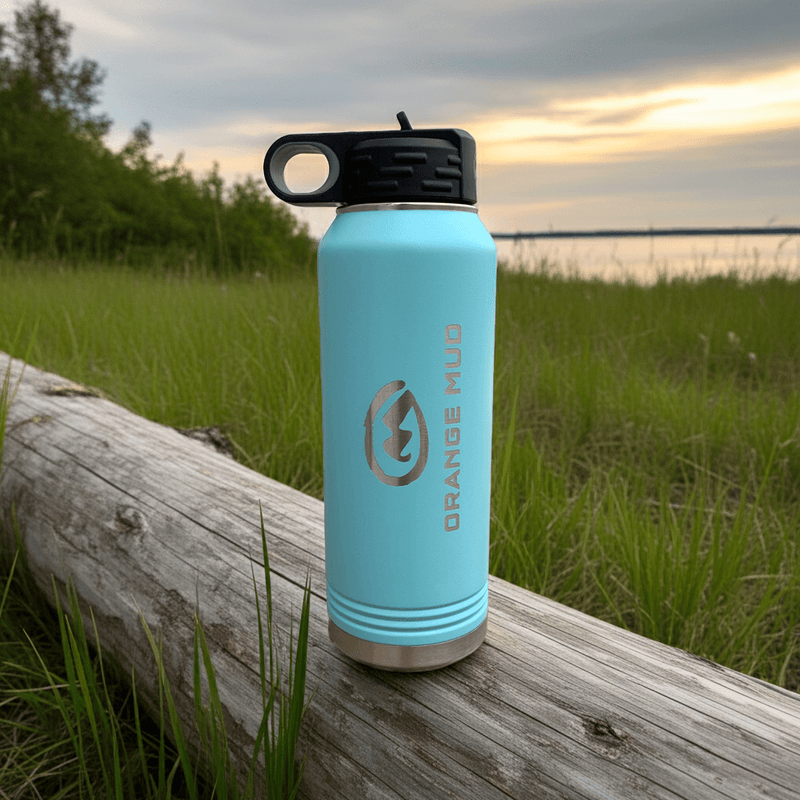 Load image into Gallery viewer, Orange Mud - 32oz Double Insulated Steel Water Bottle
