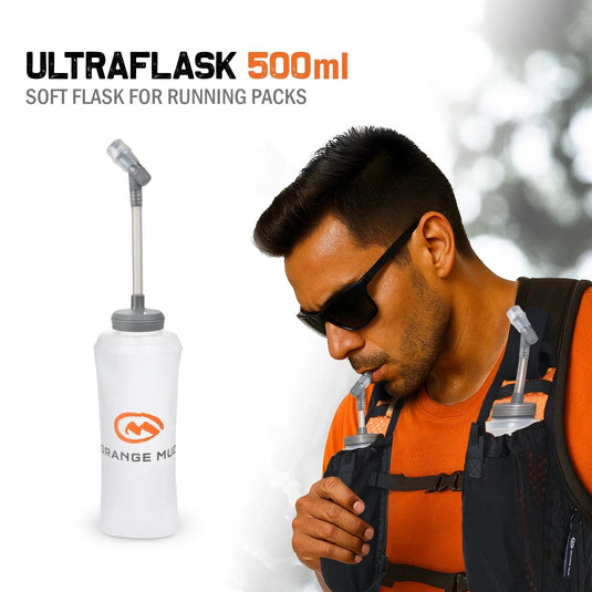 Orange Mud - UltraFlask 500ml Soft Flask (17 oz)