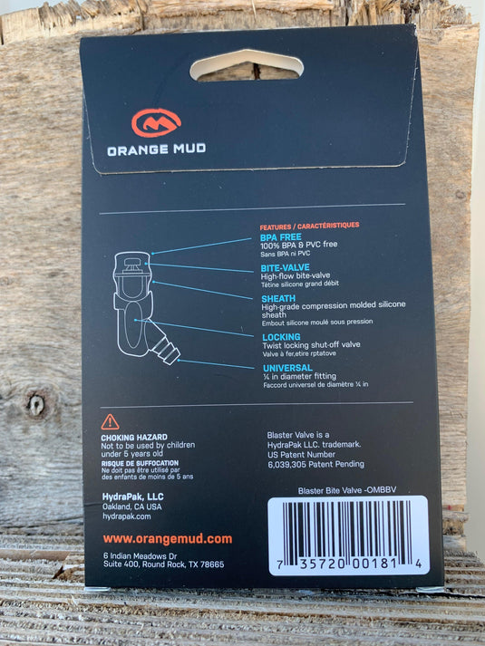 Orange Mud - Blaster Bite Valve