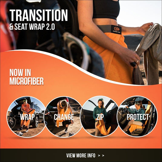 Orange Mud - Transition Wrap 2.0: Changing Towel and Car Seat Cover