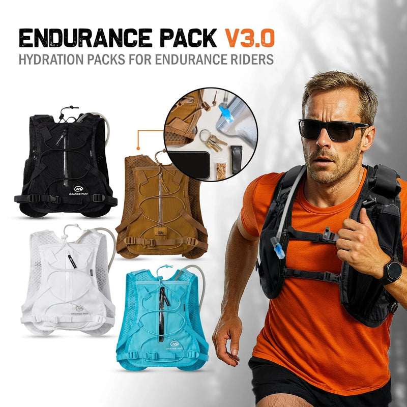Load image into Gallery viewer, Orange Mud - Endurance Pack V3.0: Ideal for running, triathlon, mountain bike and gravel biking
