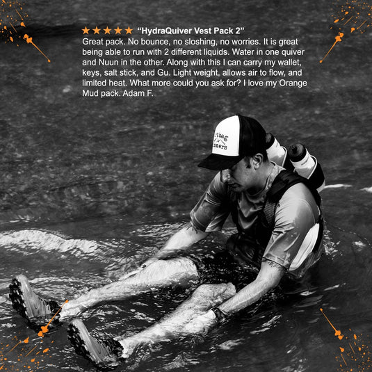 Orange Mud - HydraQuiver Vest Pack 2 - 2.0: Ideal for marathon, Ironman, and ultrarunning.