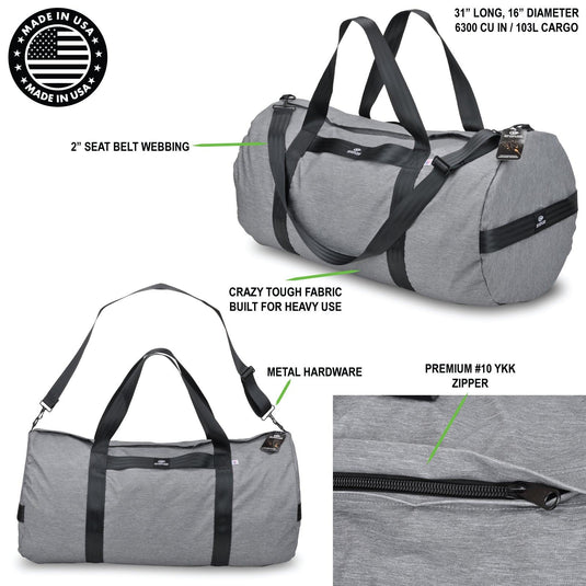 Orange Mud - The Beast - Gear Hauler Duffle Bag USA MADE