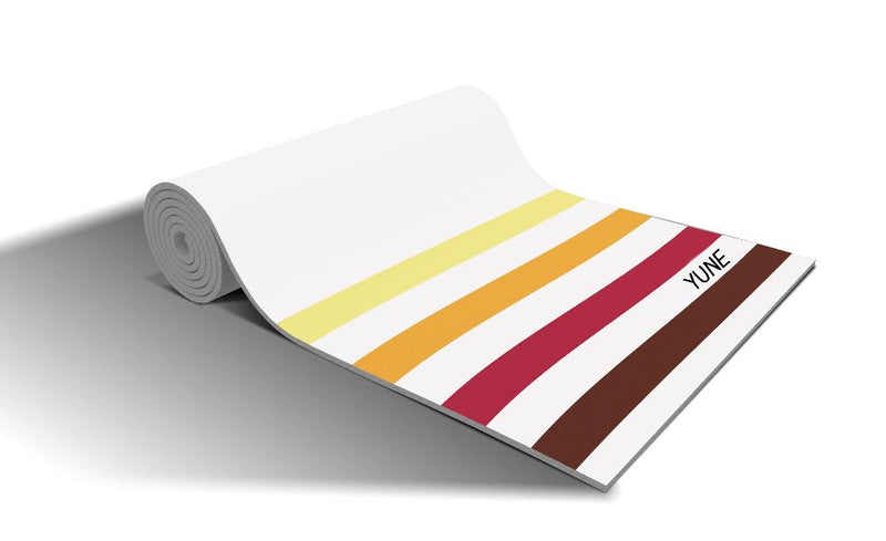 Load image into Gallery viewer, Yune Yoga - Yune Yoga Striped Yoga Mat OS76
