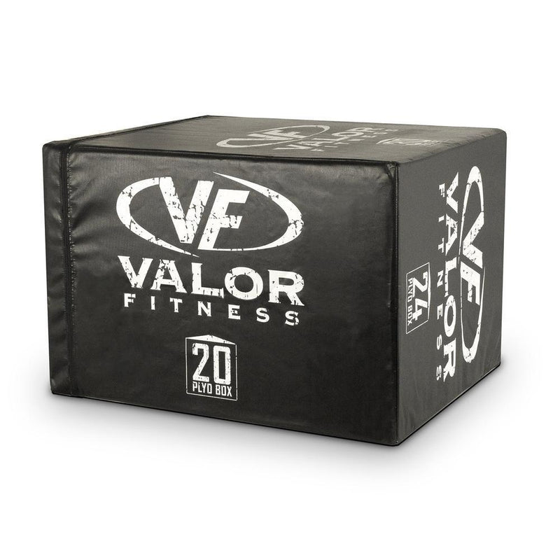 Load image into Gallery viewer, Valor Fitness - 3 in 1 Soft Padded 20&quot; x 24&quot; x 30&quot; Plyo Box
