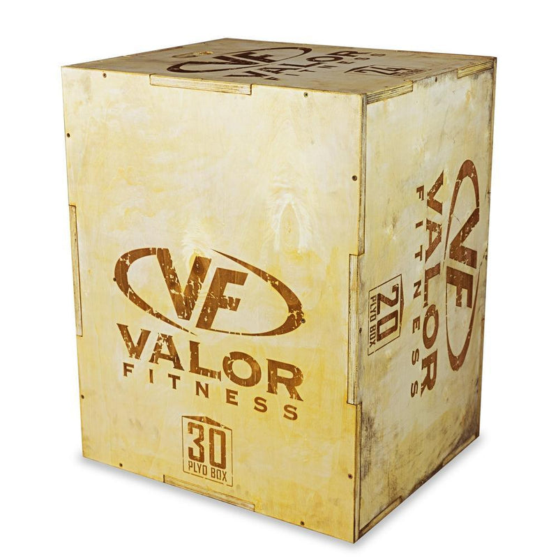 Load image into Gallery viewer, Valor Fitness - 3 in 1 Wood 20" x 24" x 30" Plyo Box
