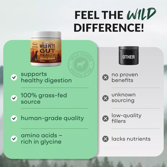 Wild Foods - Pets Bone Broth - Pet Food