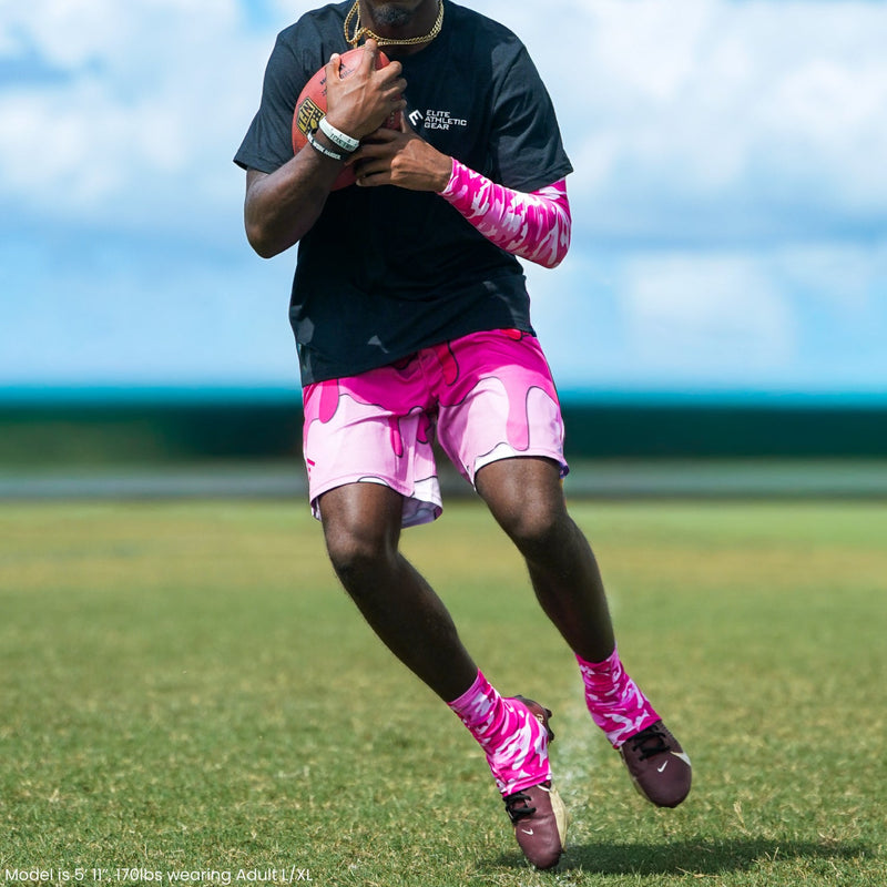 Load image into Gallery viewer, Elite Athletic Gear - Pink Camo Breast Cancer Arm Sleeve
